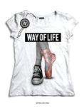 T-shirt donna Way of life