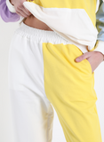 Pantalone Sportivo Bicolore con Tasche