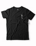 Combinata T-shirt black "LUI-LEI" Lucchetto Chiave